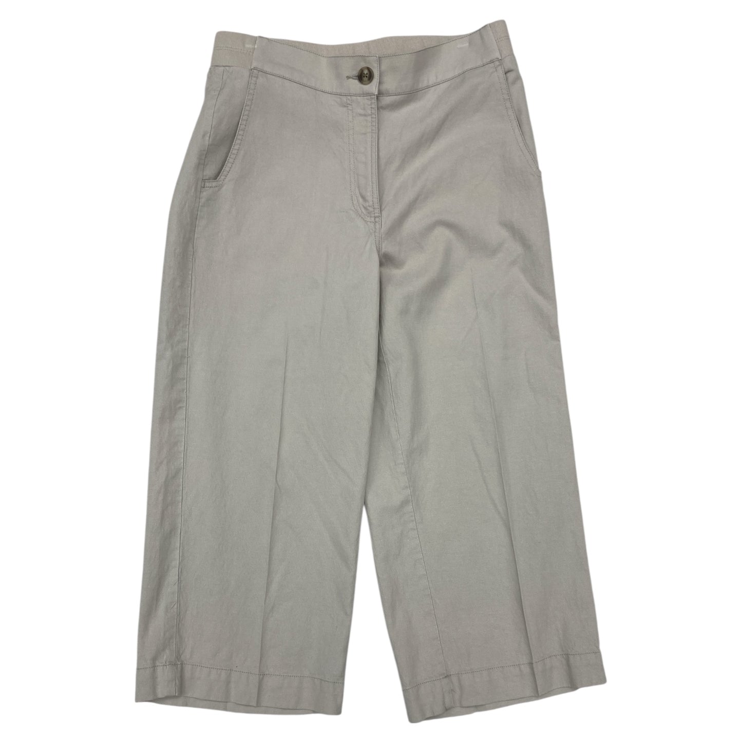 Pants Cropped By Chicos In Beige, Size:4