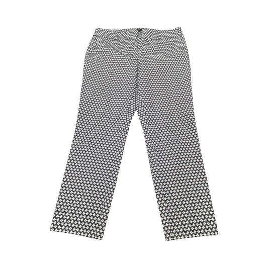 Pants Dress By Loft In Black & White, Size:12