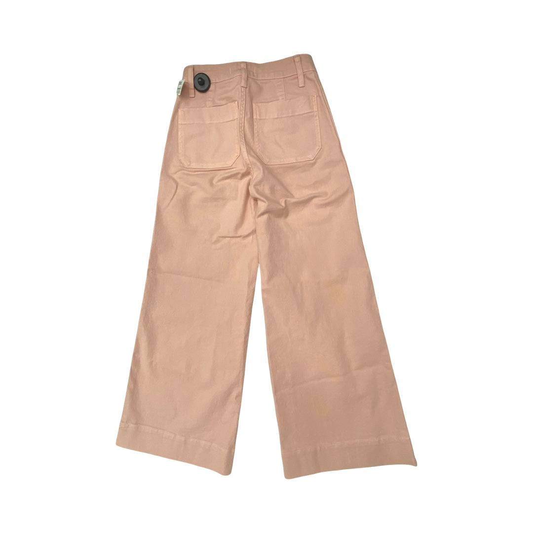 Jeans Wide Leg By Madewell In Pink, Size:0