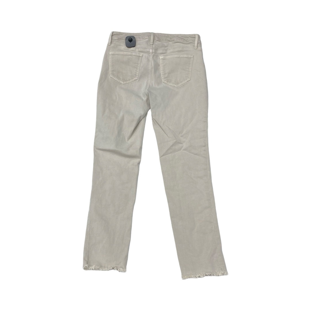 Jeans Straight By Chicos In Brown Denim, Size:4