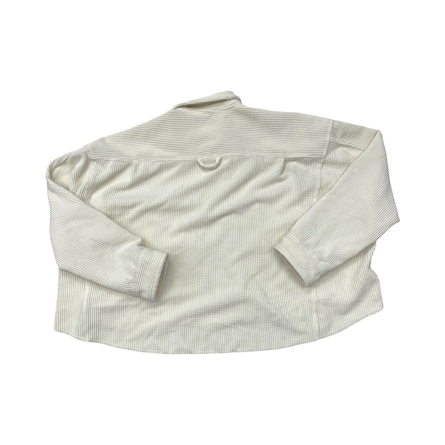 Jacket Shirt By Bdg In Cream, Size:L