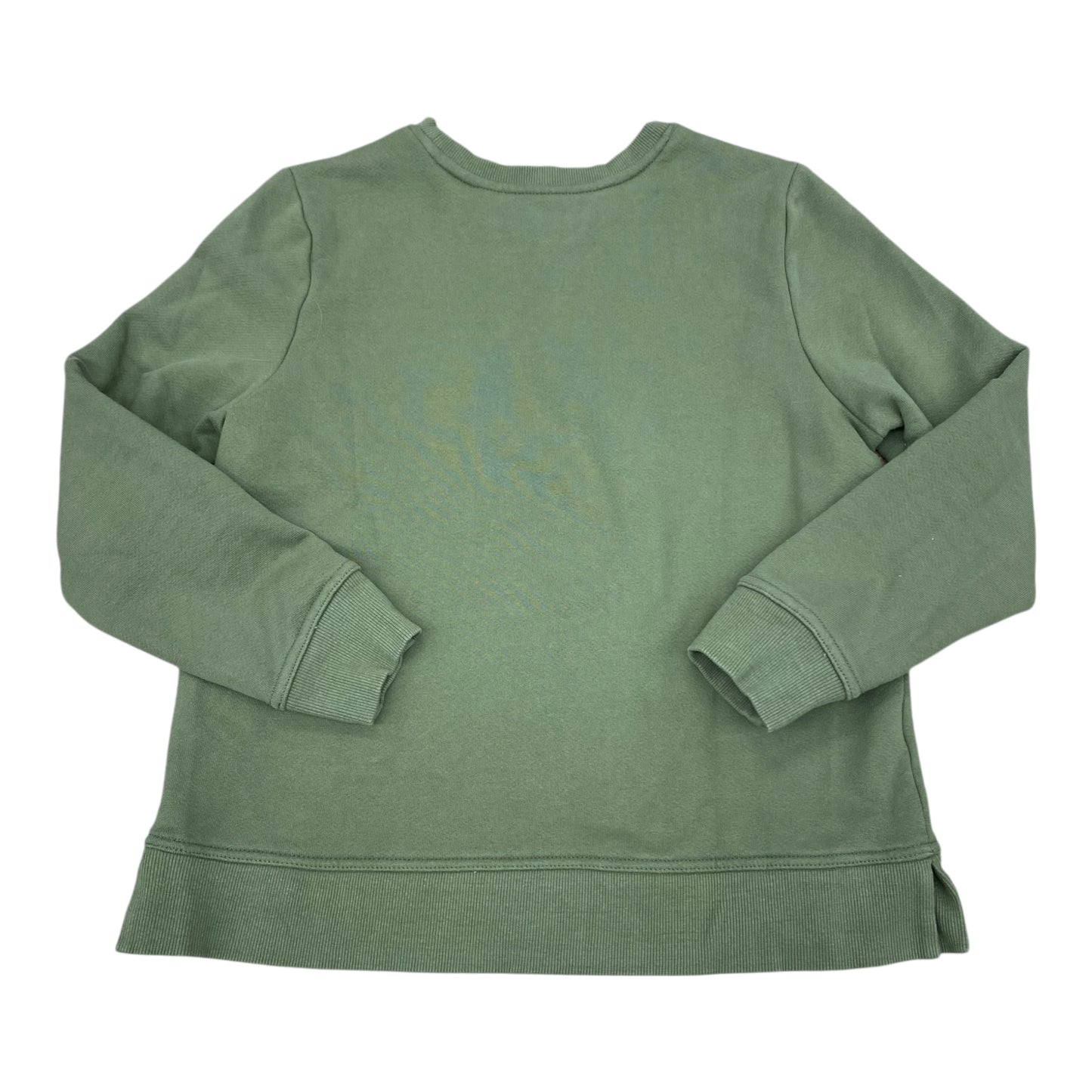 Sweatshirt Crewneck By Gap In Green, Size:M