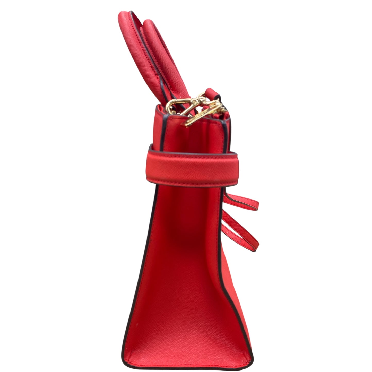 Handbag Designer By Michael Kors In Red, Size:Large
