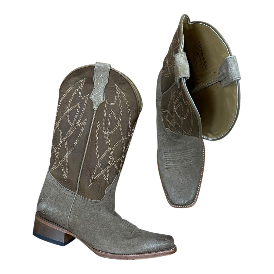 Boots Western By Cmc In Brown, Size:8