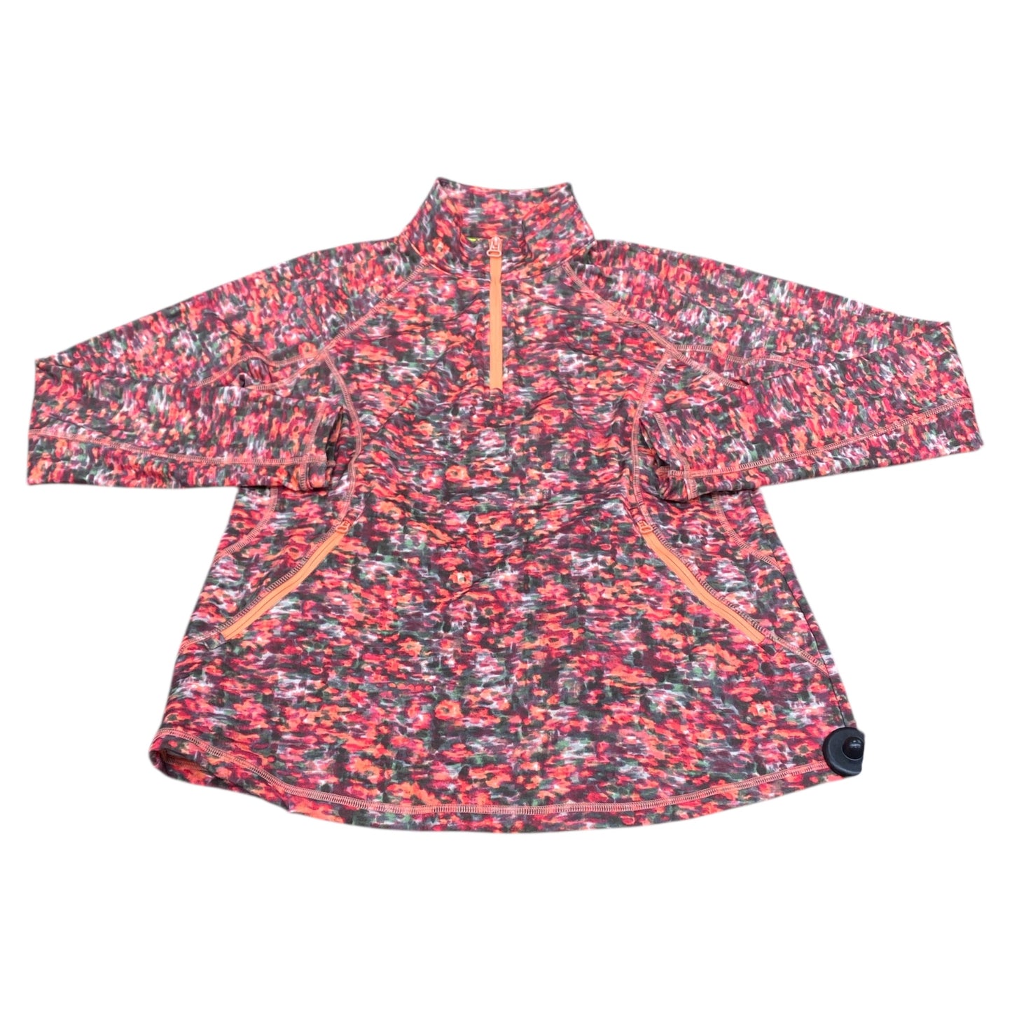 Athletic Top Ls Collar By Talbots In Multi, Size:Mp