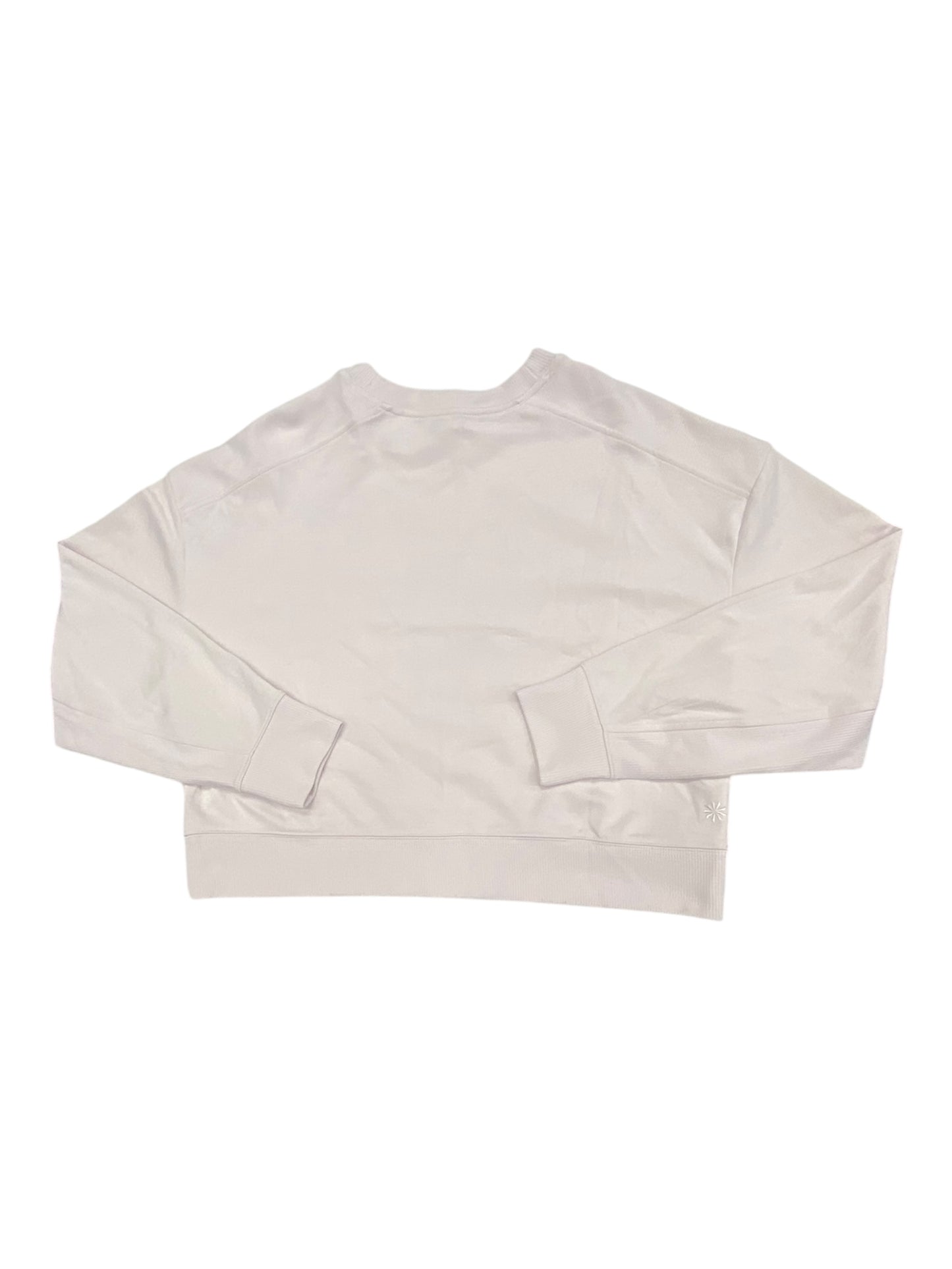 Athletic Top Ls Crewneck By Athleta In Pink, Size:M