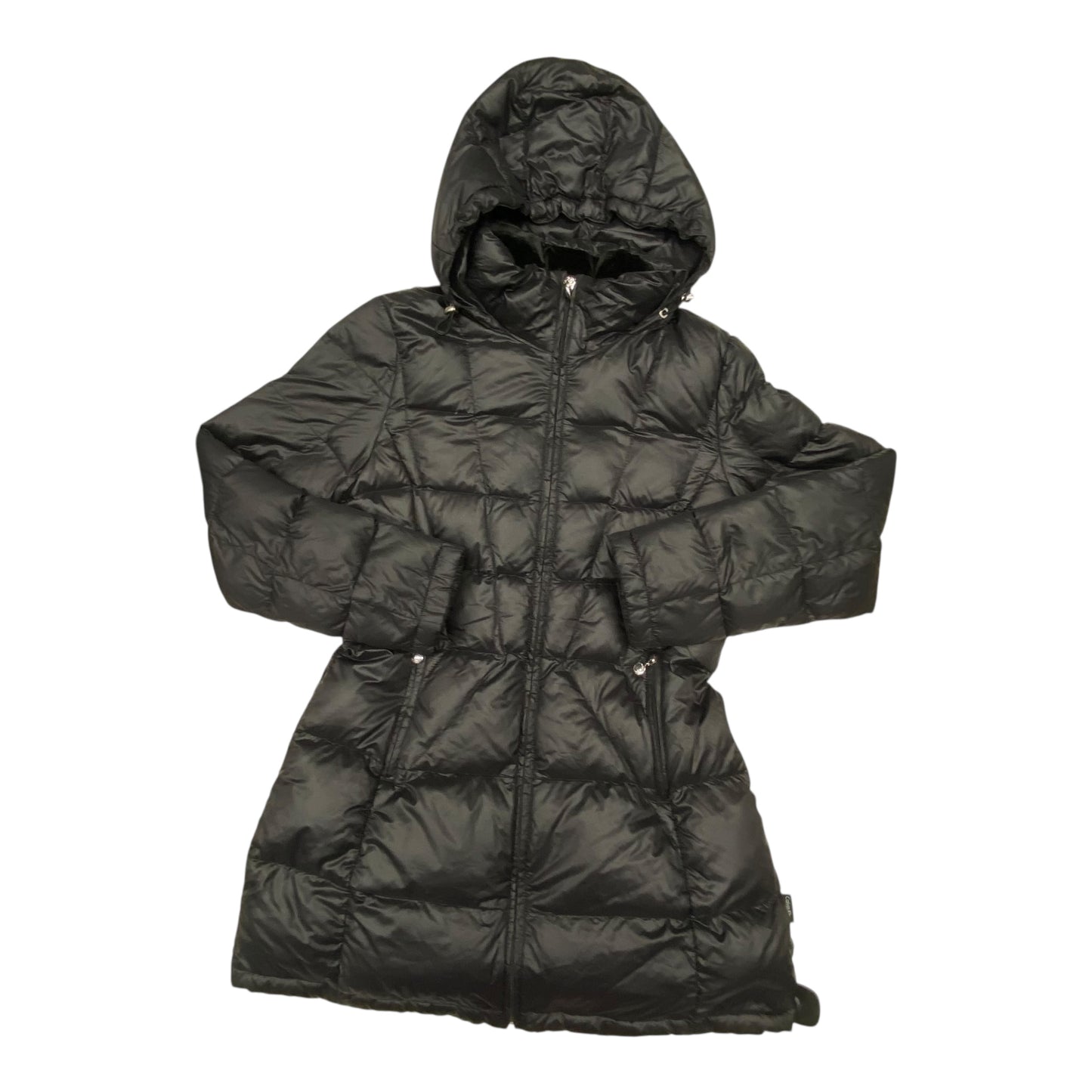 Jacket Puffer & Quilted By Calvin Klein In Black, Size:L