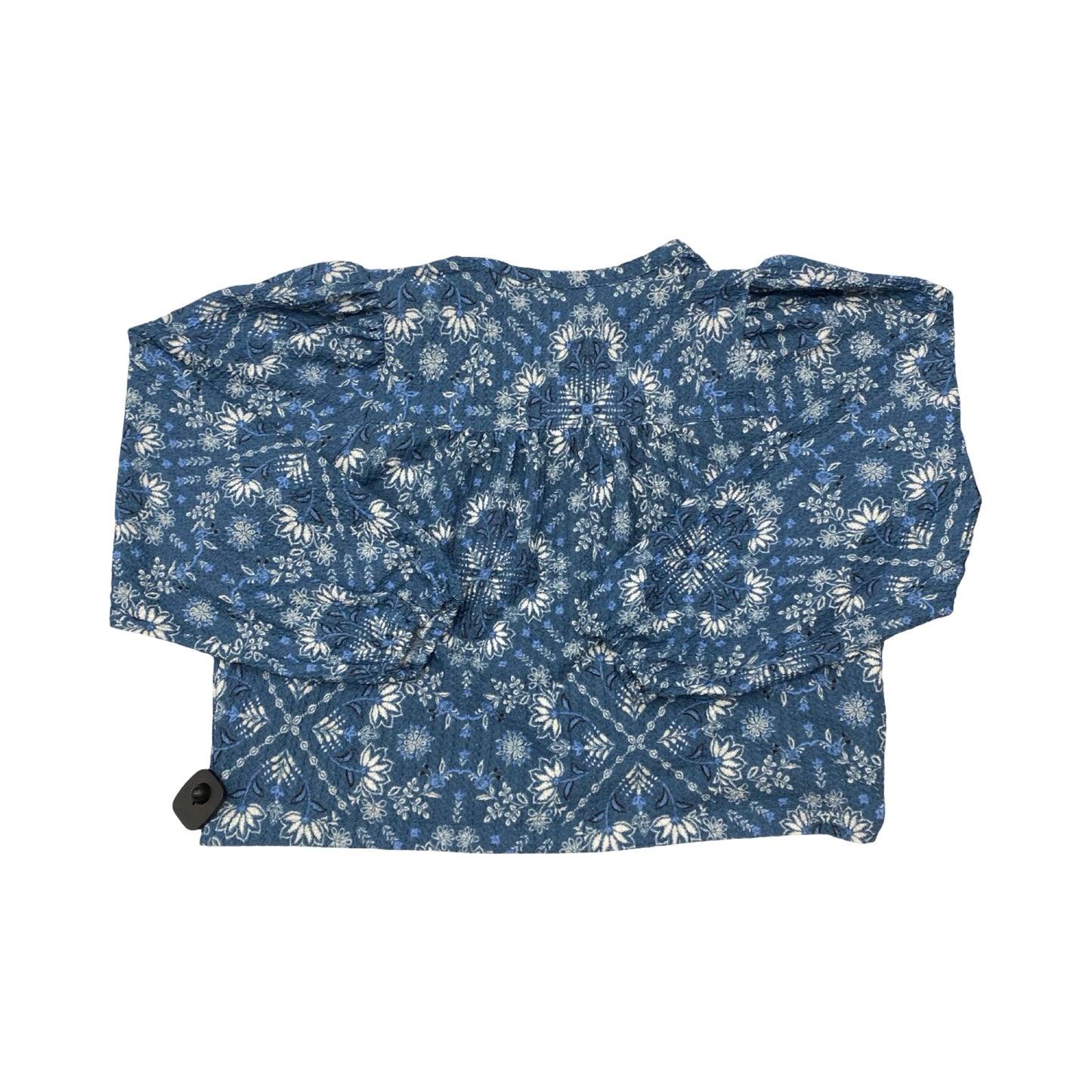 Top Ls By Loft In Blue & White, Size:L