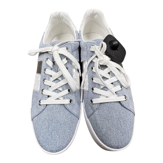 Shoes Designer By Michael Kors In Blue, Size:8