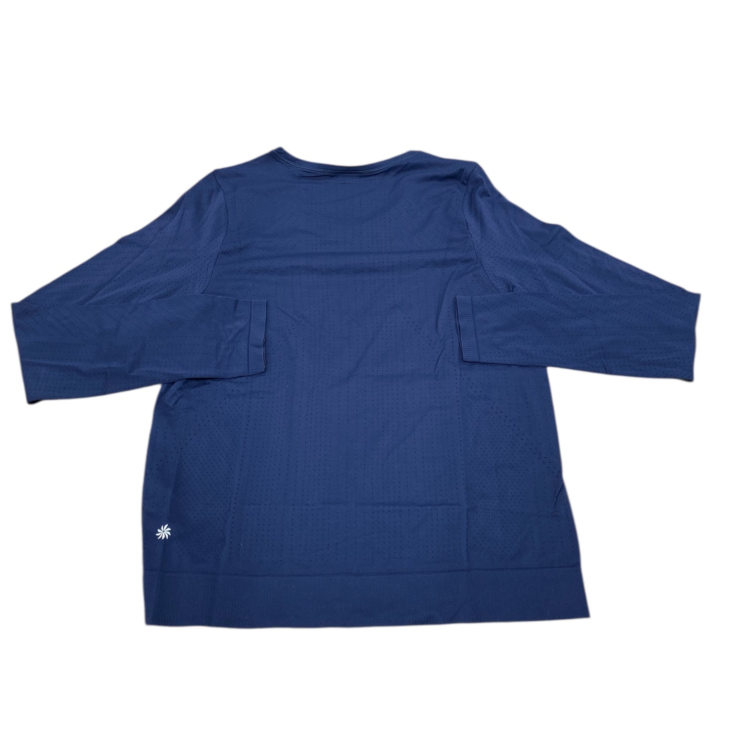 Athletic Top Ls Crewneck By Athleta In Blue, Size:M