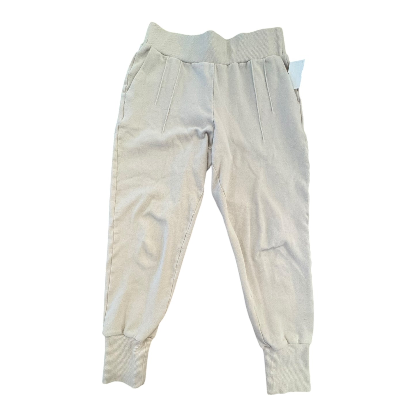 Athletic Pants By Varley In Cream, Size:S