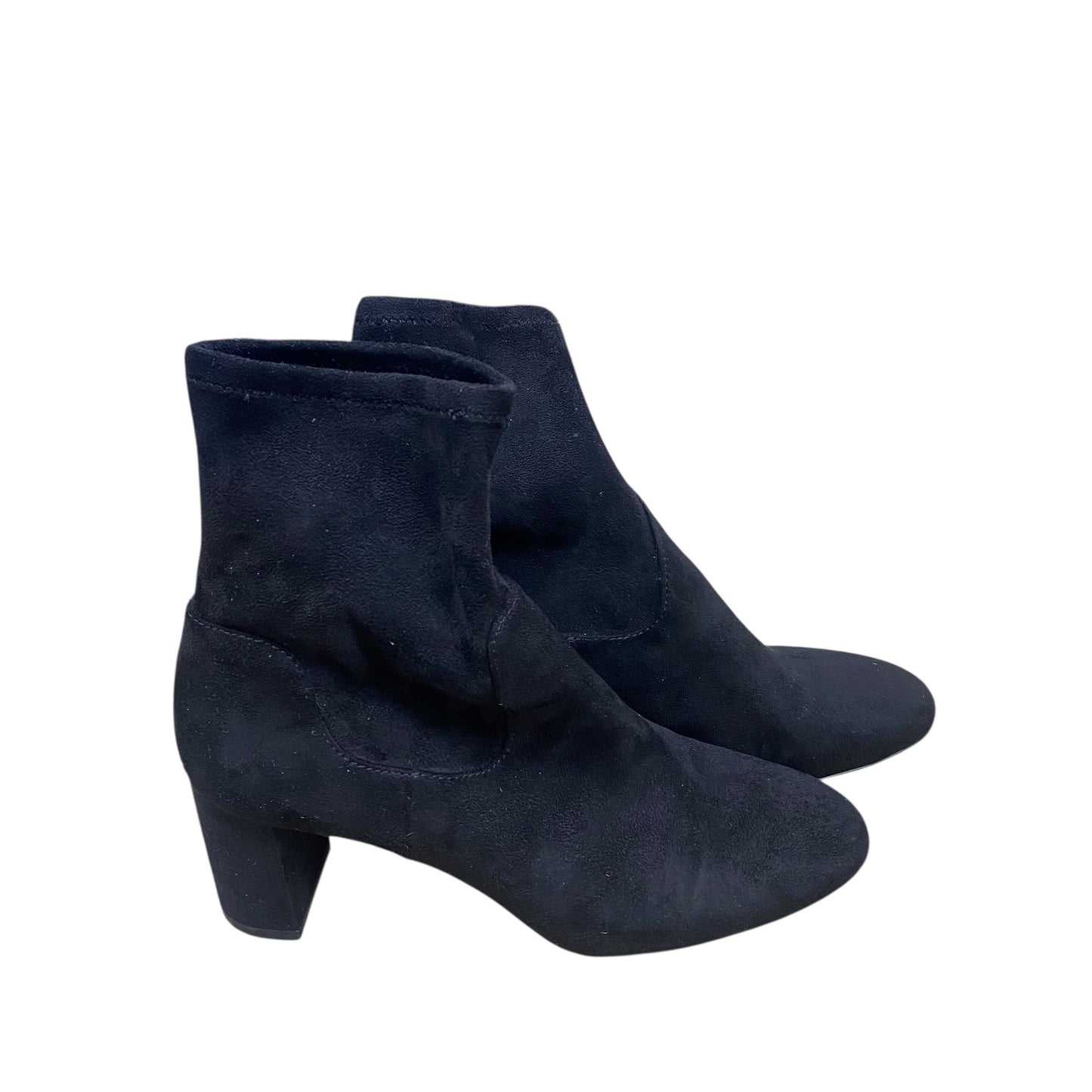 Boots Ankle Heels By Ann Taylor In Black, Size:9
