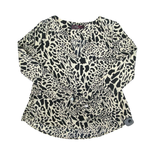 Top Ls By Cmc In Black & Cream, Size:S