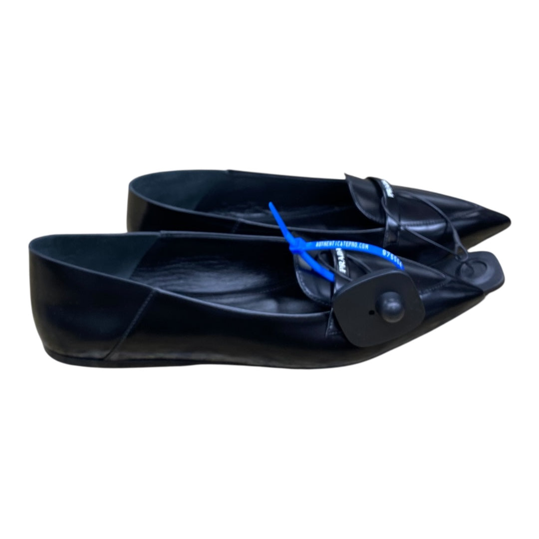 Shoes Luxury Designer By Prada In Black, Size:8.5