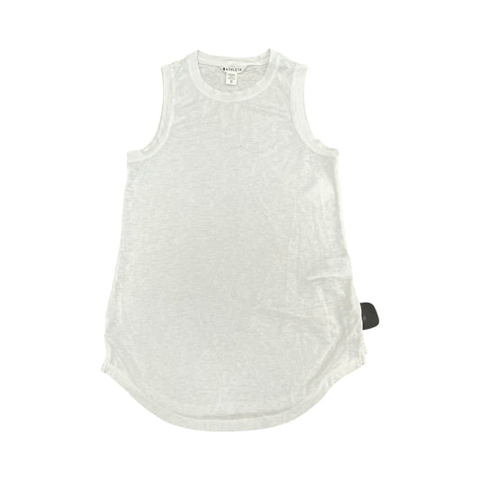 Athletic Tank Top By Athleta In White, Size:Xs