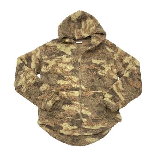 Jacket Fleece By So In Camouflage Print, Size:M