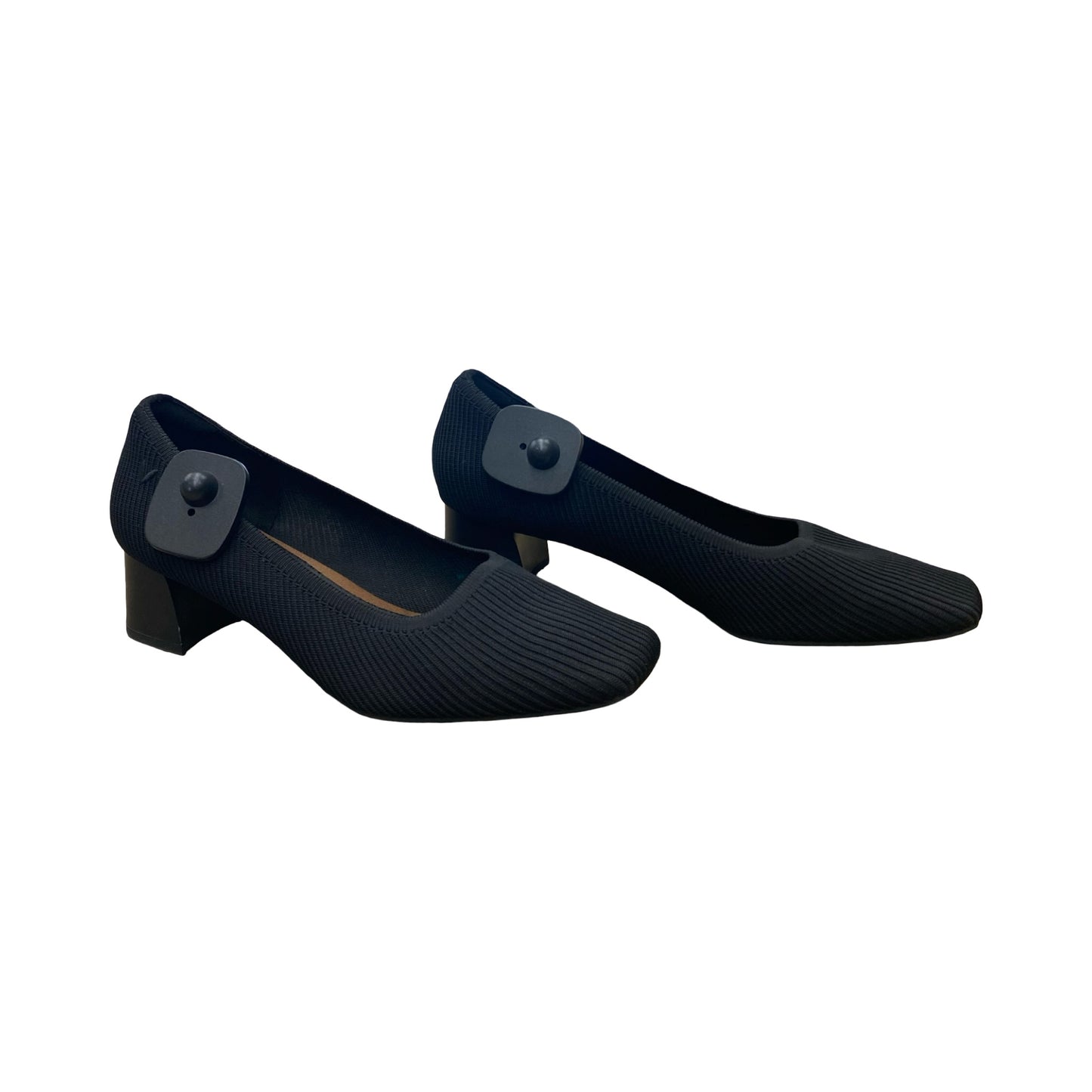 Shoes Heels Block By Vivaia In Black, Size:10.5