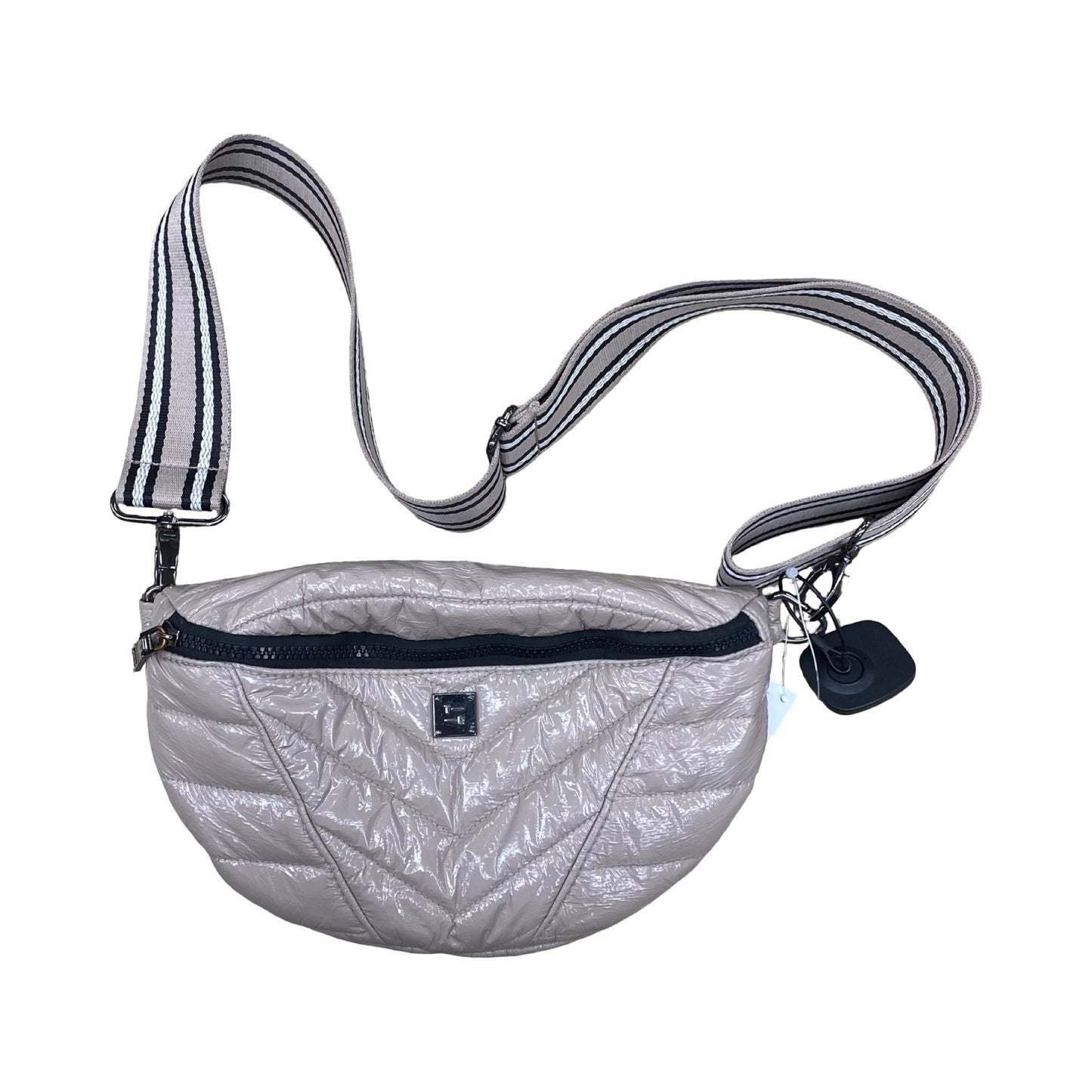 Belt Bag By Think Royln In Taupe, Size:Large