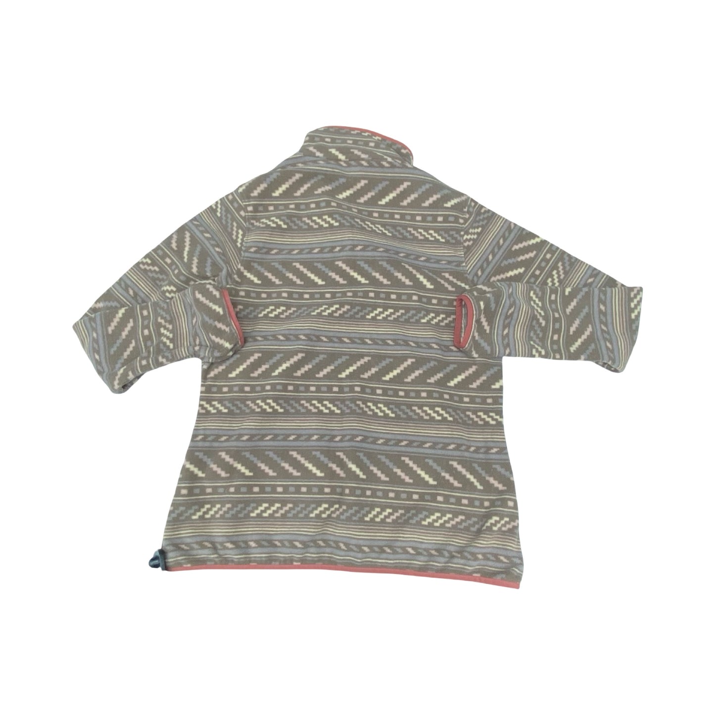 Athletic Fleece By Patagonia In Brown & Pink, Size:M