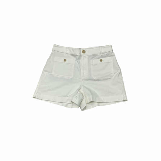Shorts By Loft In White, Size:6