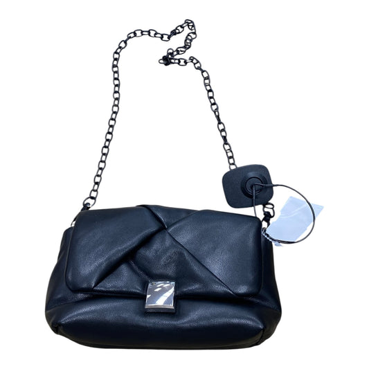 Handbag By A New Day In Black & Silver, Size:Small