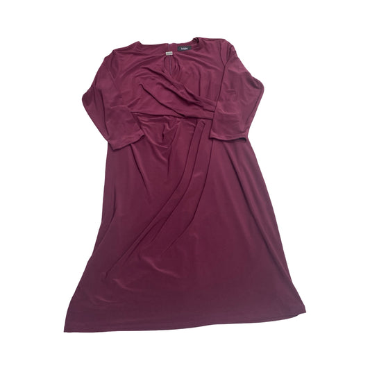 Dress Party Midi By Msk In Purple, Size:L
