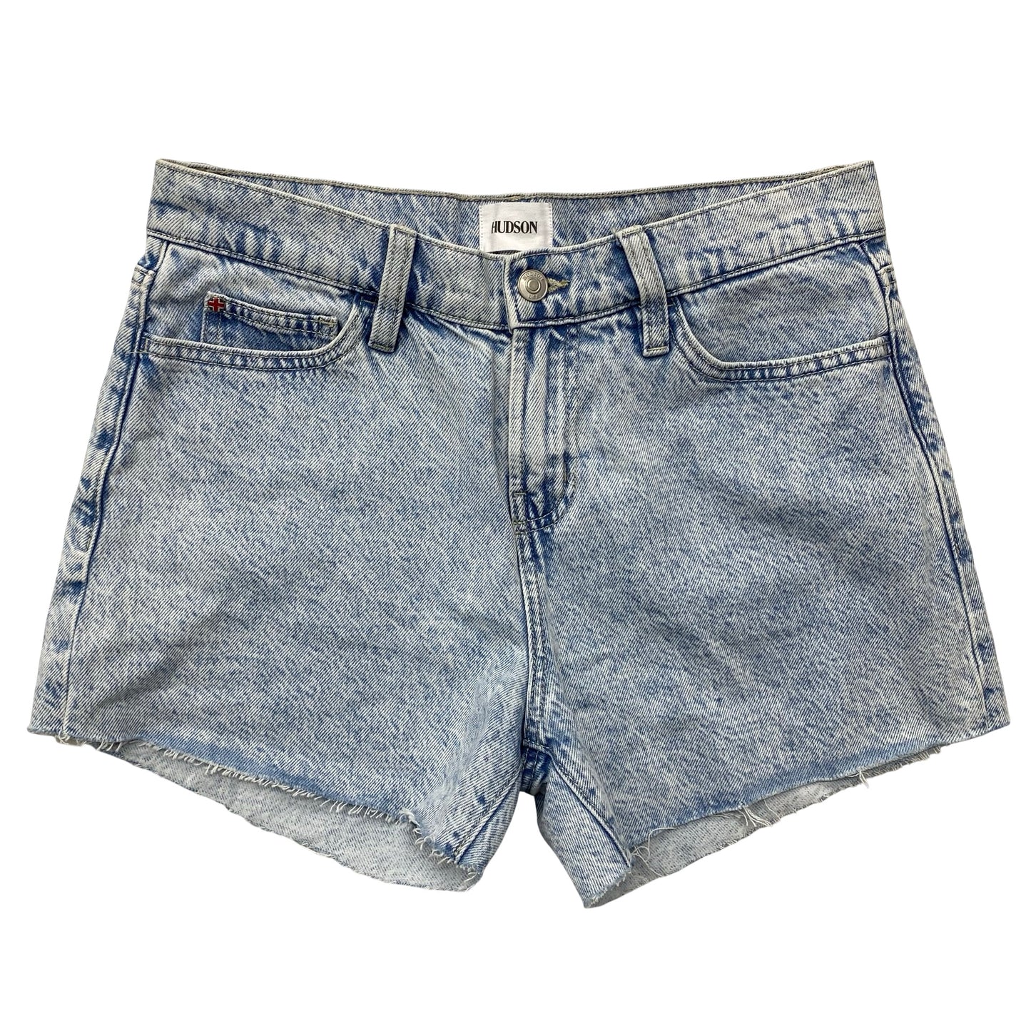 Shorts By Hudson In Blue Denim, Size:4