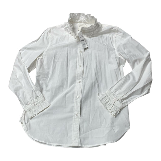 Top Ls By J. Crew In White, Size:S