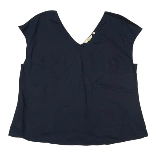 Top Sleeveless By Boden In Navy, Size:1X