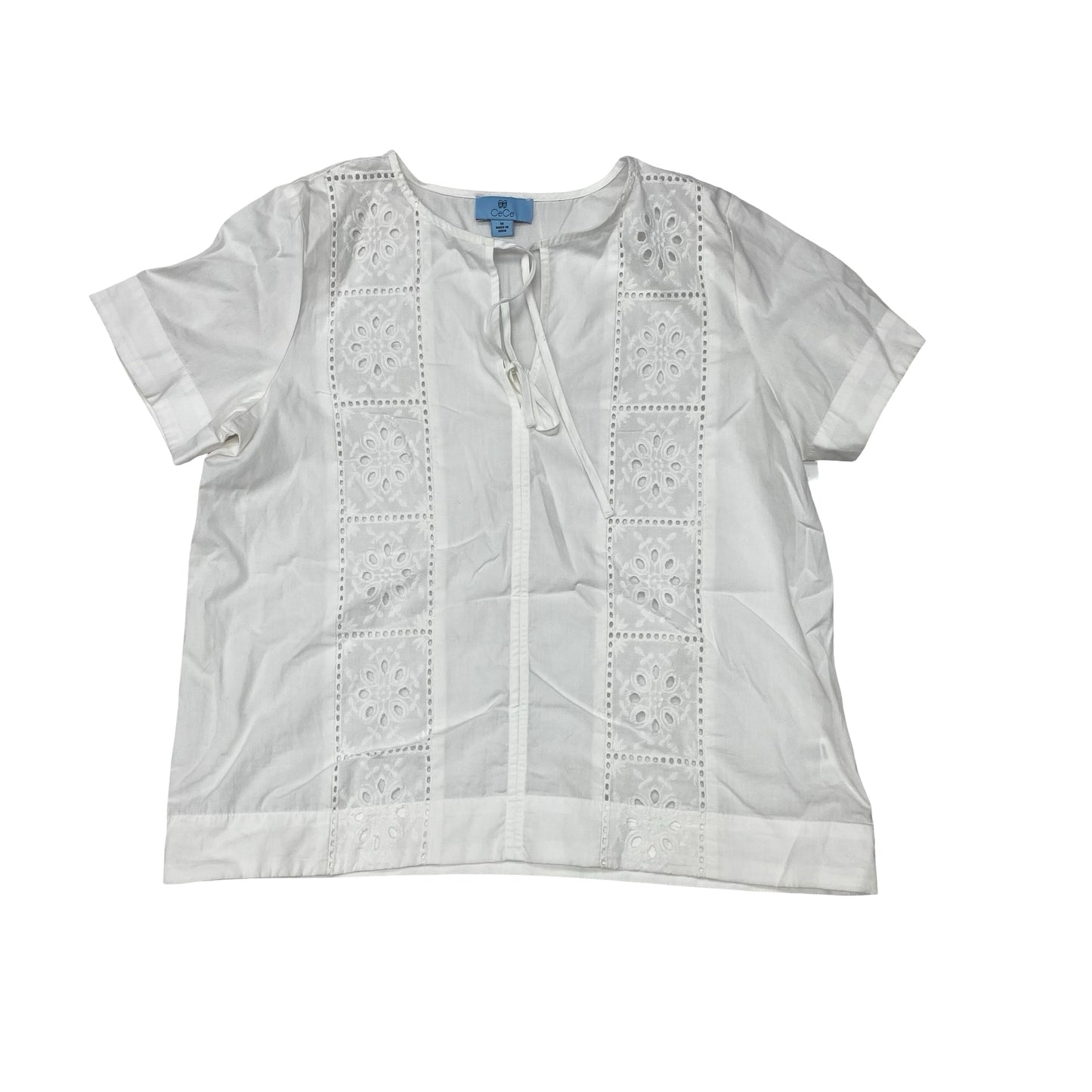 Top Ss By Cece In White, Size:M