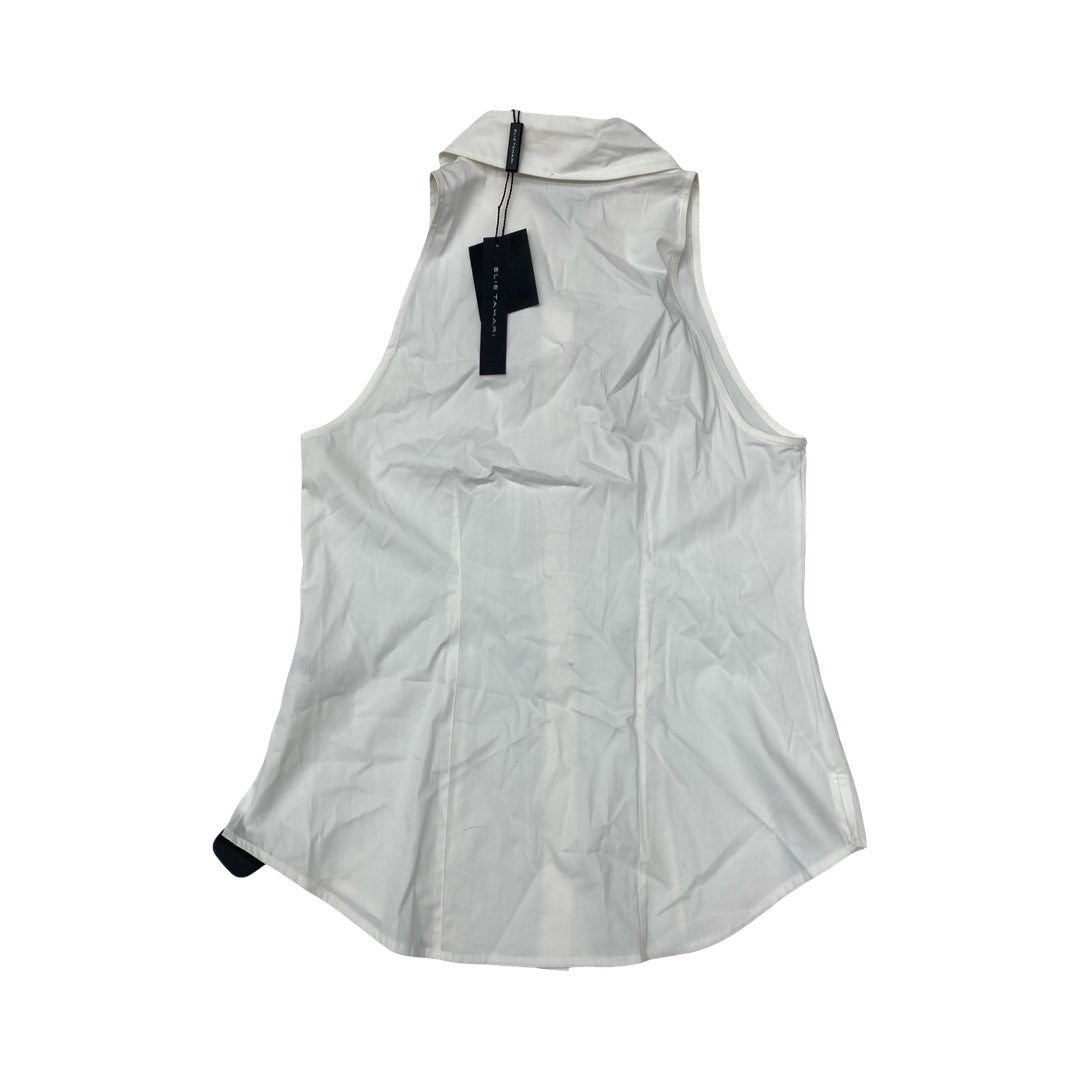 Top Sleeveless By Elie Tahari In White, Size:S
