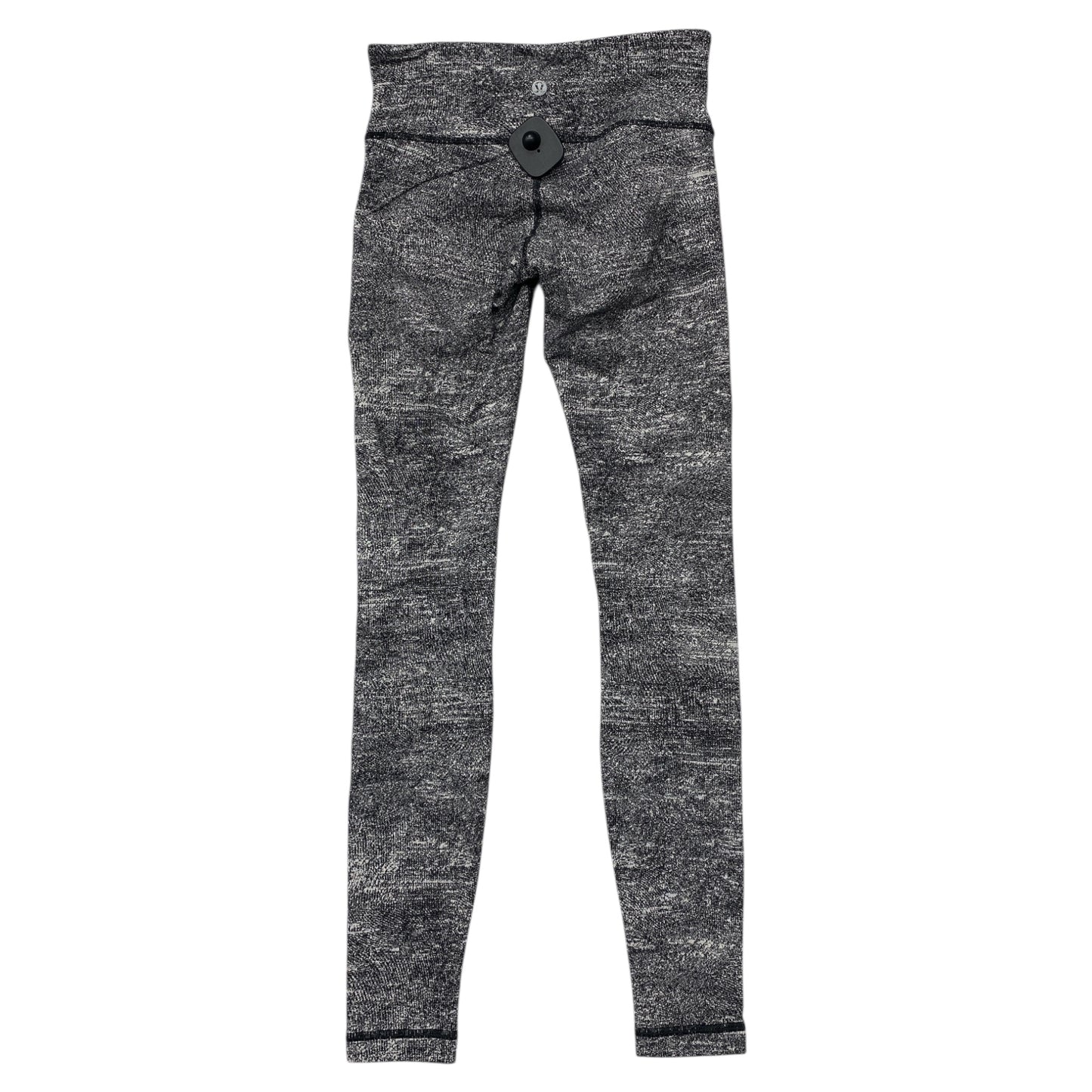 Athletic Leggings By Lululemon In Grey, Size:4
