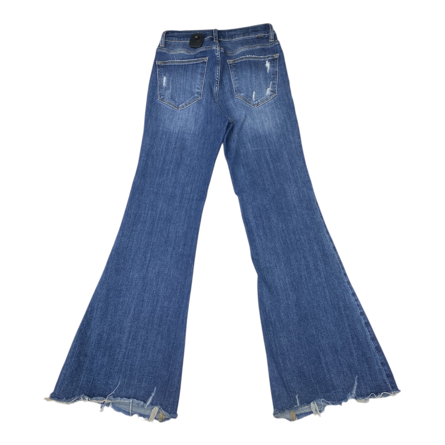 Jeans Flared By Risen In Blue Denim, Size:4
