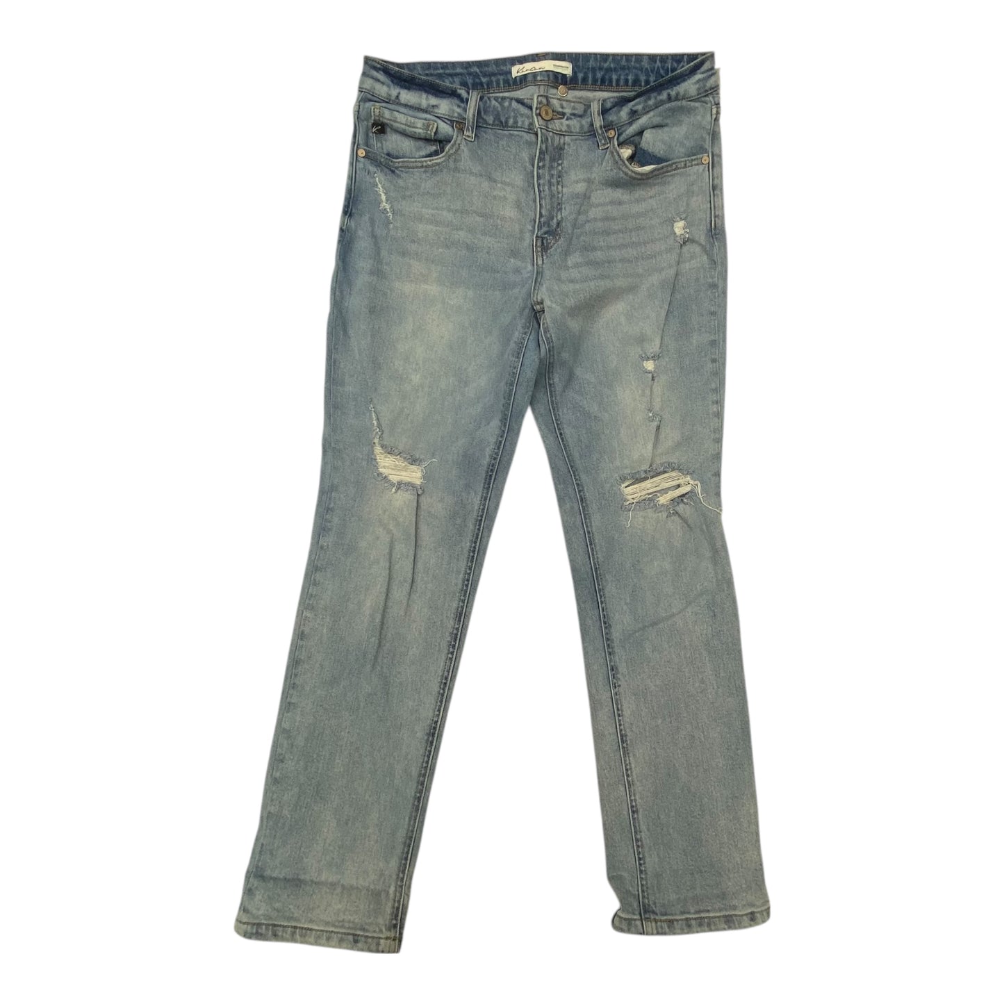 Jeans Straight By Kancan In Blue, Size:6