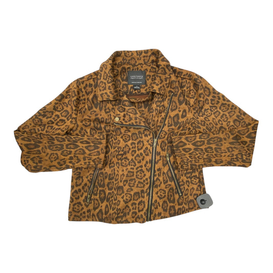 Jacket Moto By Sanctuary In Animal Print, Size:S