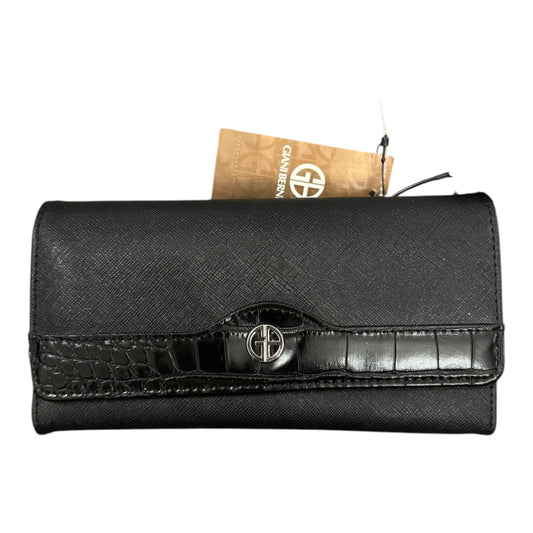 Wallet By Giani Bernini In Black, Size:Medium
