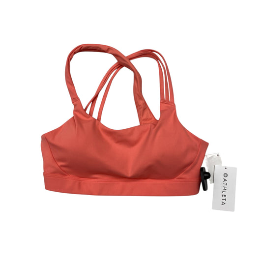 Athletic Bra By Athleta In Pink, Size:M