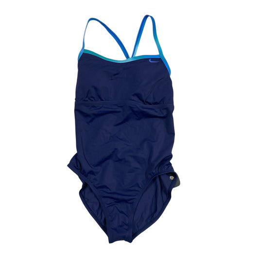 Swimsuit By Nike Apparel In Blue, Size:L