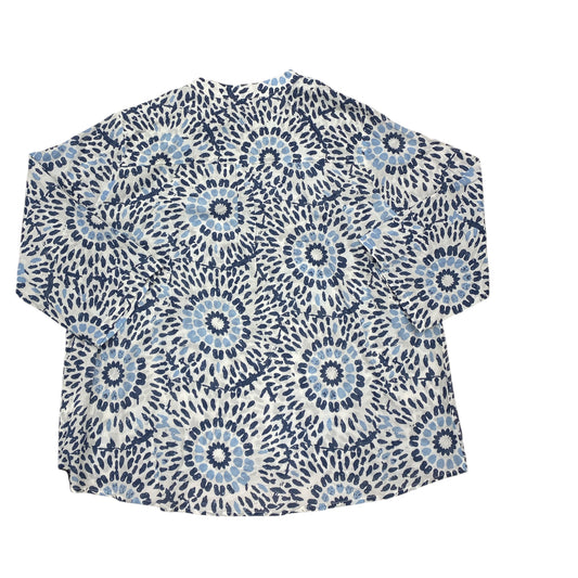 Top Ls By Charlie B In Blue, Size:Xxl