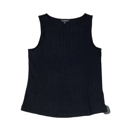 Top Sleeveless By Liverpool In Black, Size:M