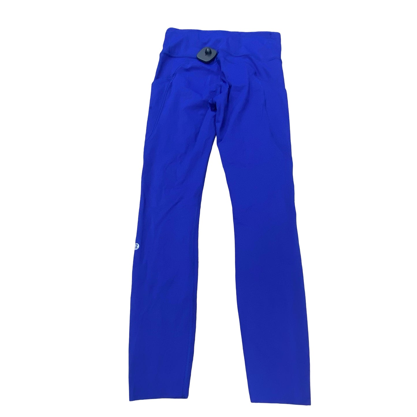 Athletic Leggings By Lululemon In Blue, Size:4