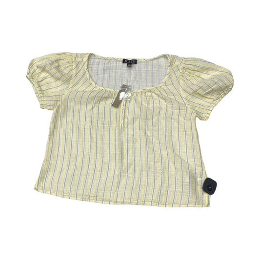 Top Ss By J. Crew In Yellow, Size:Xs
