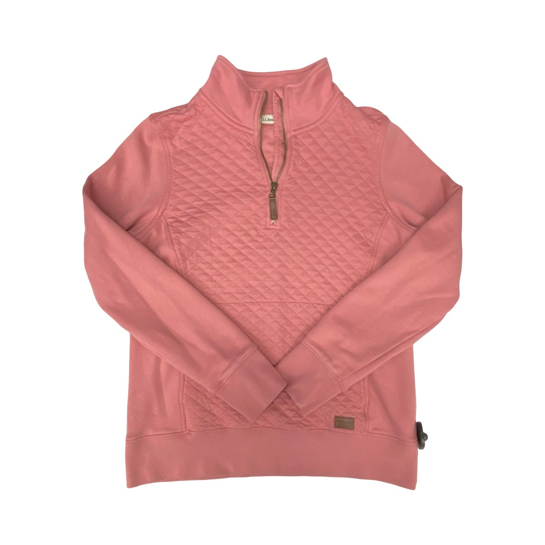 Sweatshirt Collar By L.L. Bean In Pink, Size:S