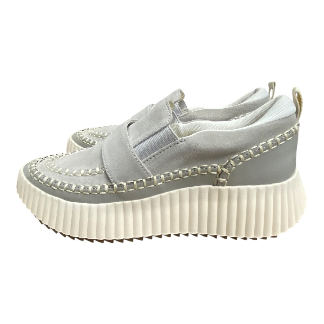 Shoes Sneakers By Dolce Vita In Grey & White, Size:6.5