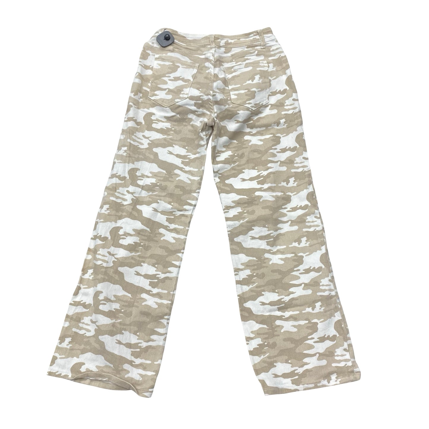 Jeans Wide Leg By Refuge In Camouflage Print, Size:6