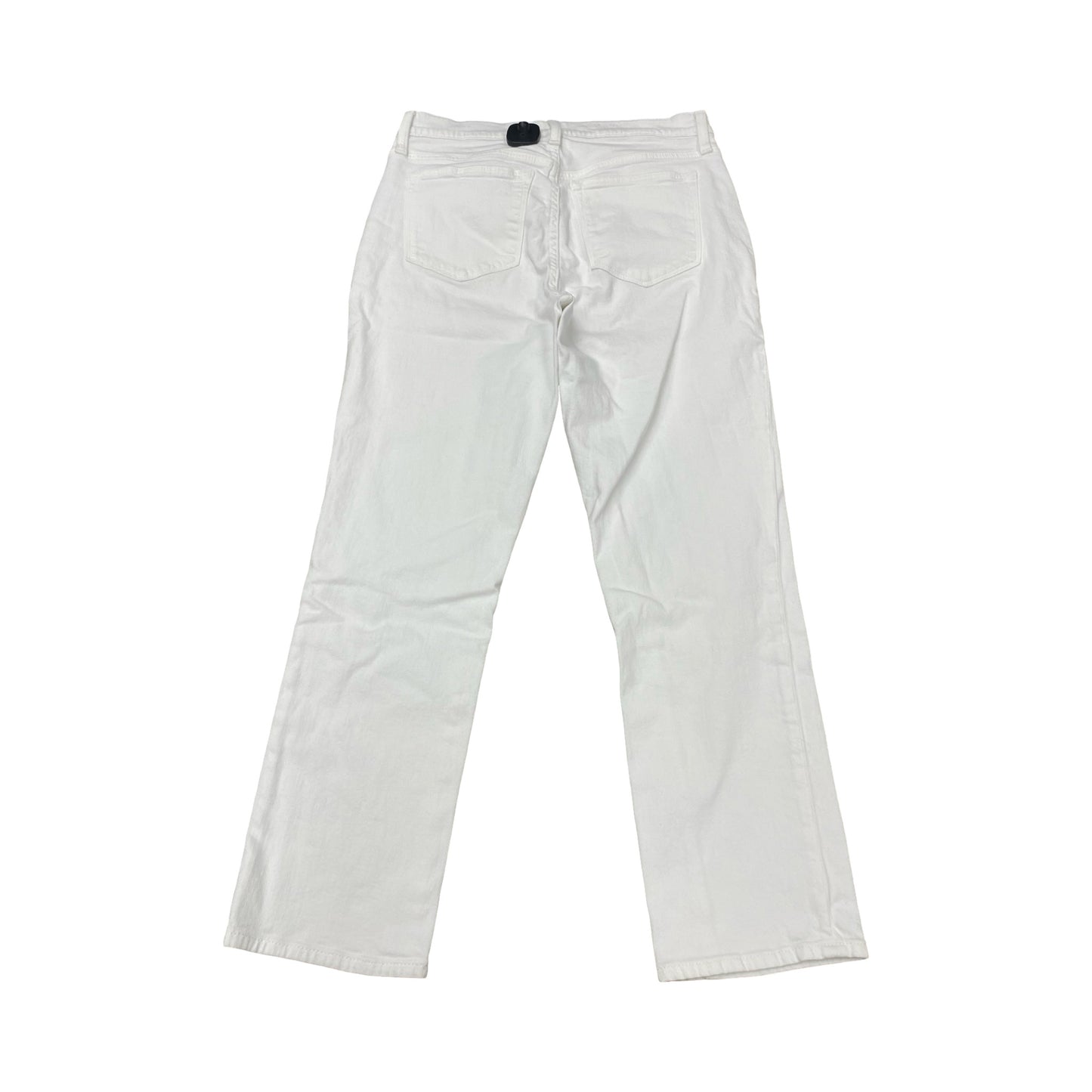 Jeans Straight By J. Crew In White Denim, Size:8