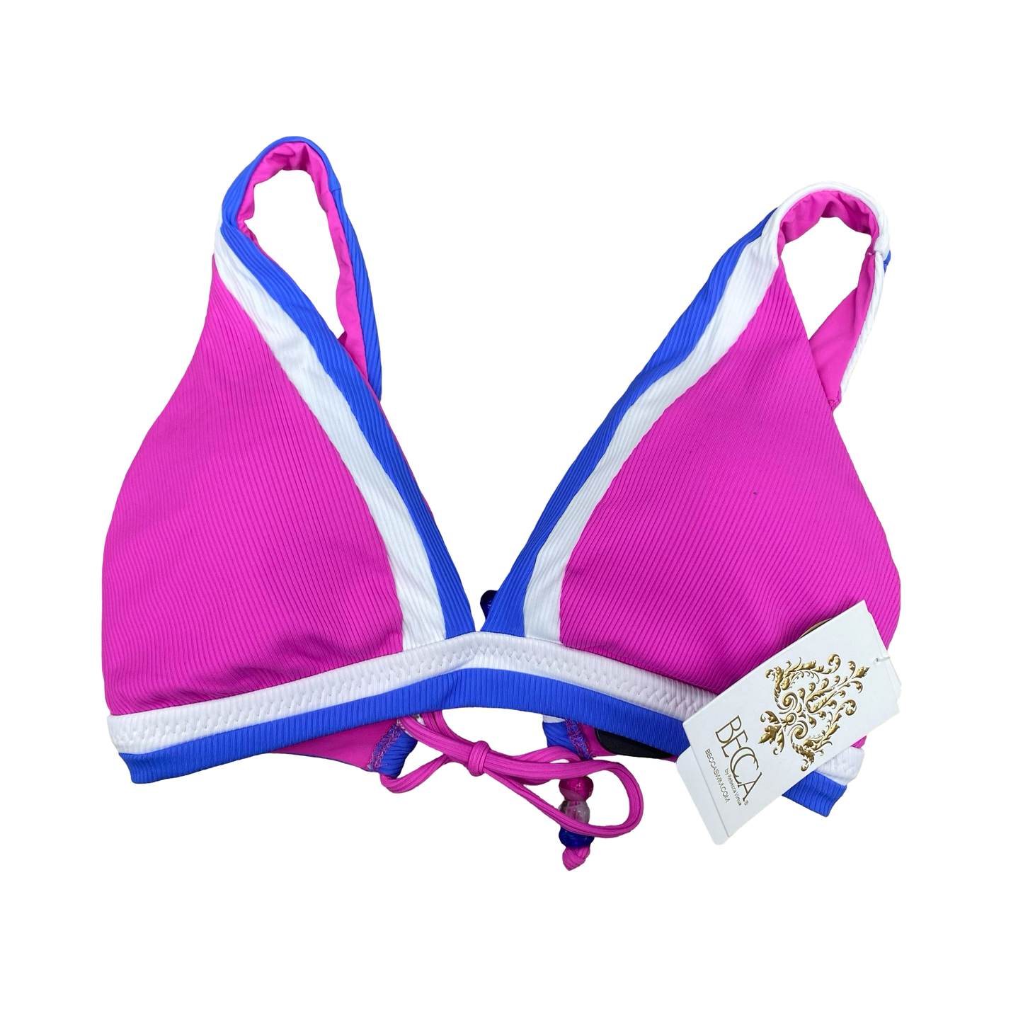 Swimsuit Top By Becca In Pink, Size:Xl/ Pieces sold separately