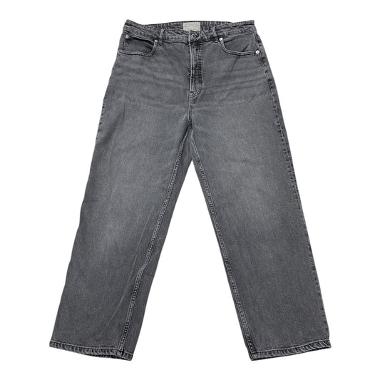 Jeans Boyfriend By Everlane In Grey, Size:18