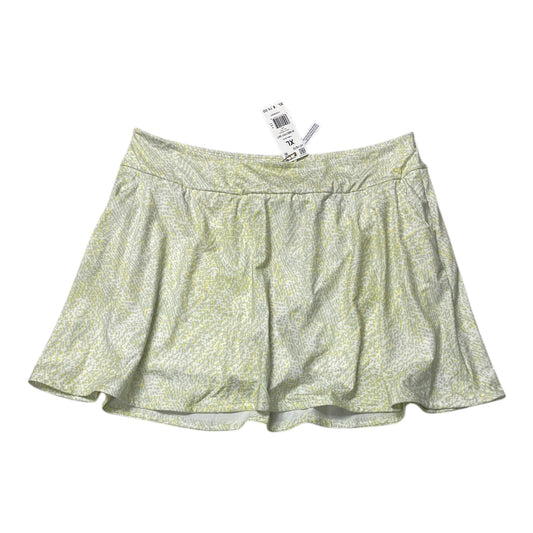 Athletic Skort By Adidas In Multi, Size:Xl