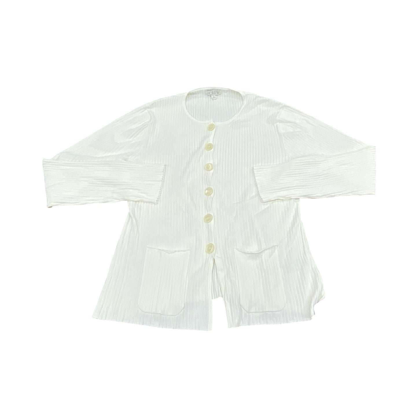 Sweater By J. Crew In White, Size:Xl